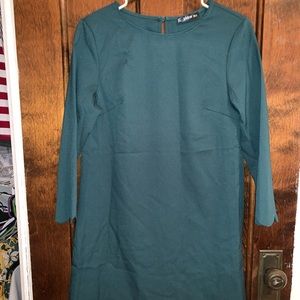 Green dress from Shein